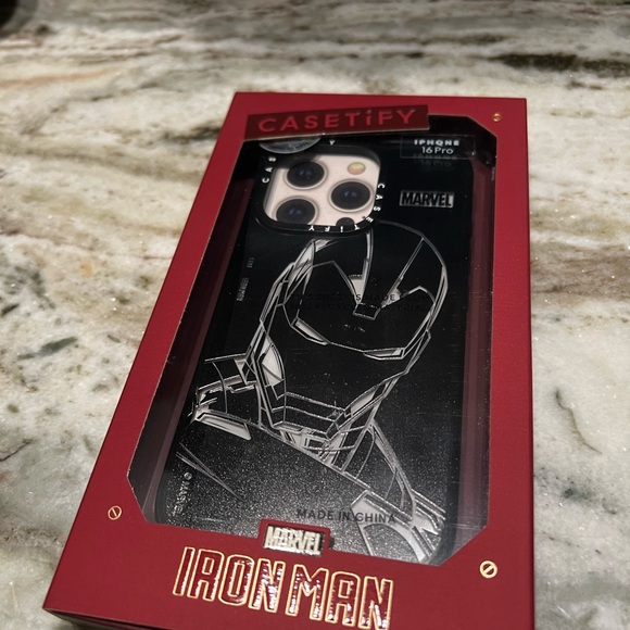 Casetify Other - Casetify Iron Man iPhone 16 Pro Case - Black and Red